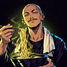 Portrait of Teo the Noodle Cook